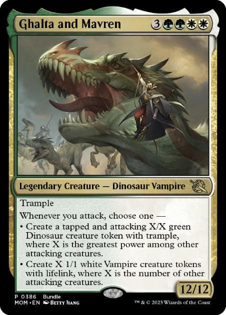 Ghalta and Mavren - Vista detallada 1 de Magic México | Hydra