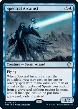 Spectral Arcanist - Vista detallada 1 de Magic México | Hydra