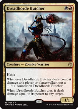 Dreadhorde Butcher - Vista detallada 1 de Magic México | Hydra